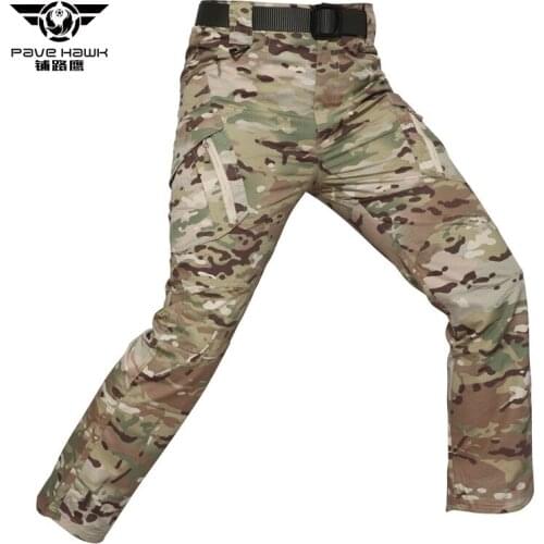 Mens Plaid Combat Tactical Military Pants Spring Outdoor Hiking Training Fighting Camouflage Sports Trousers Plus Size 5XL