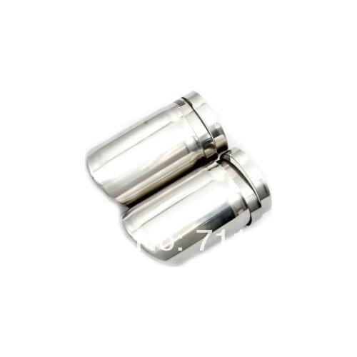 Stainless Steel Sport Exhaust Muffler Tip For Audi A4 B8