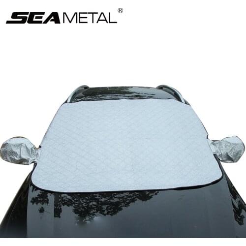 Car Window Sunshade Windshield Covers Snow Sun Shade Protection Windscreen Sunscreen Folding SUV Sedan Auto Reflective Covers