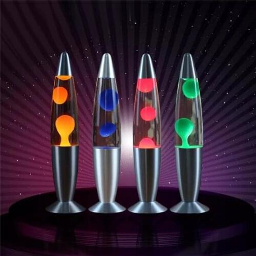 Volcano Lava Lamp 25W LED Night Light Bedroom Bedside Lamp Aluminium Alloy Living Room Home Decor Lights Jellyfish Lamps