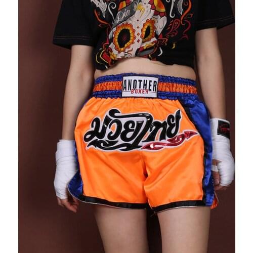 Muay Thai Boxing Shorts Men Women Kids Boxen Pants MMA Shorts Kickboxing Fight Grappling Sanda Trunks Gym Crossfit Clothes