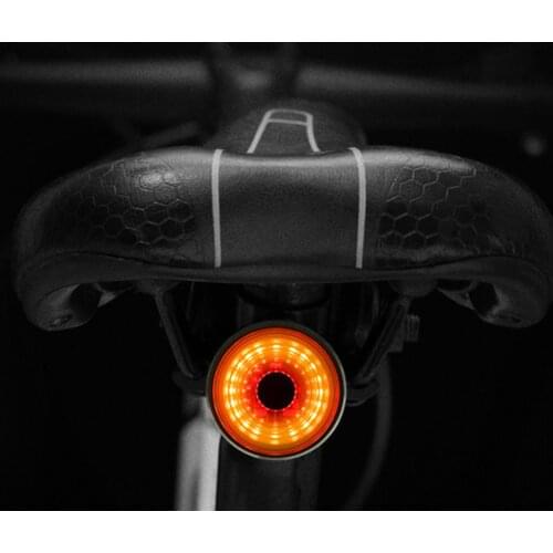 Bicycle Auto Start/Stop Rear Light Brake Sensing Waterproof LED Taillight Lamp Bicycle Accessories Replacement Parts