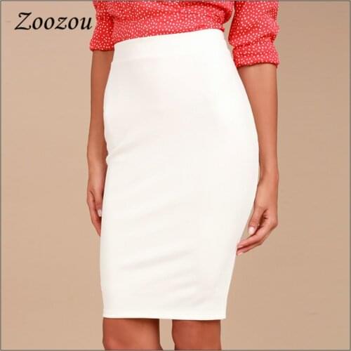 ZooZou Midi Pencil Skirts