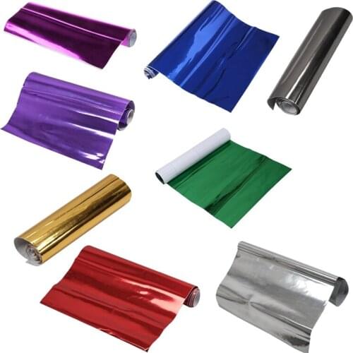1 piece Car Plating Color Wrap Roll Sticker Film Vinyl Tint Gift 1.52mx0.1m green