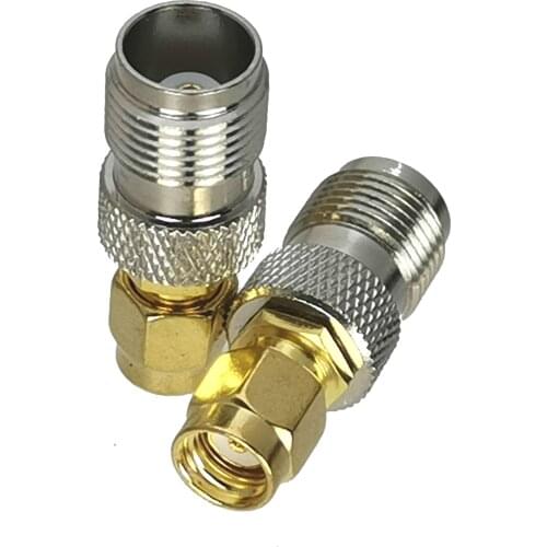 1Pcs TNC Female Jack to RP-SMA Male Jack center RF Adapter Connector