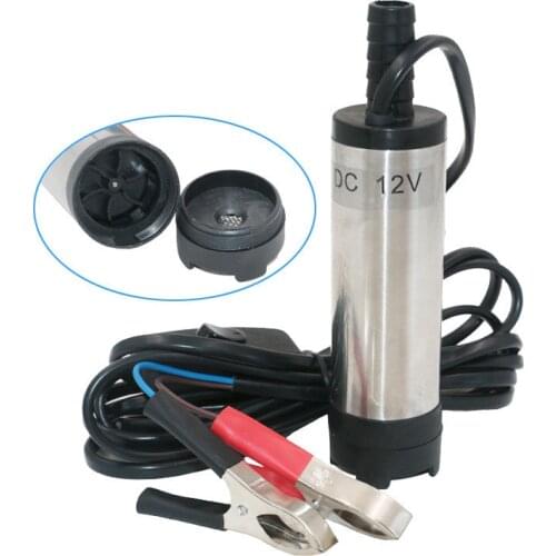 12V DC Portable Micro-pump/ Submersible Pump/ Diesel Pump Oil Self-priming Pump Tube diameter 1.8cm