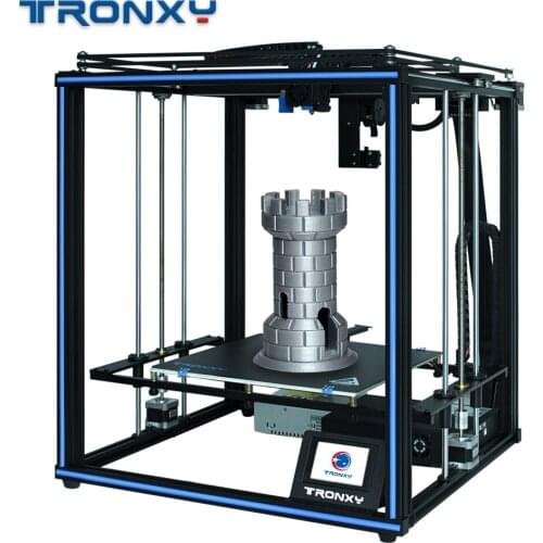 New Tronxy X5SA PRO 3D Printer CoreXY Structure with Industrial Linear Guide design Titan Extruder Auto leveling cube printer 3d