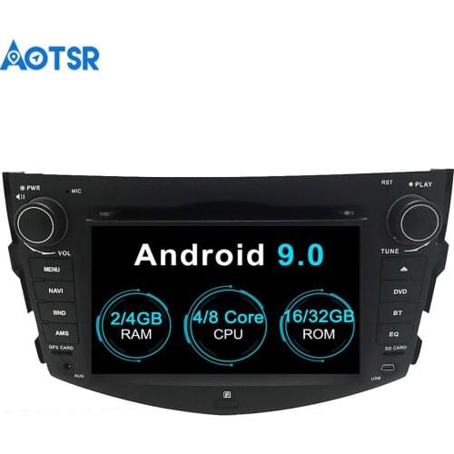 Aotsr Android 9.0 Car GPS navigation Car DVD Player For Toyota RAV4 2006-2012 multimedia car radio recorder navigation stereo