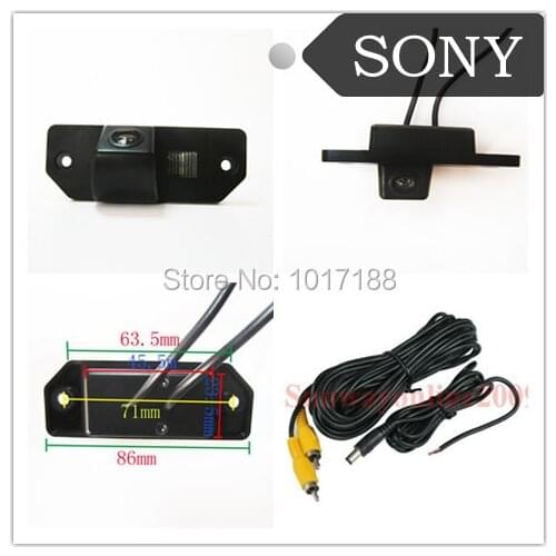 Free Shippint!!Car Front Backup Rear View Reverse Parking Camera Waterproof Night Vision SONY CHIP For FORD Focus Sedan C-max