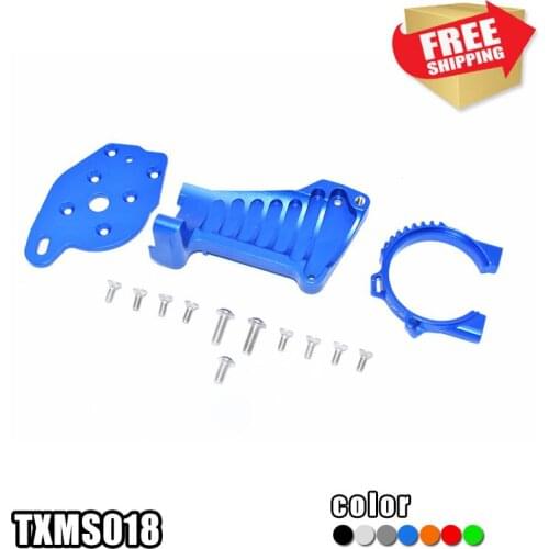 RC Parts 1/10 MAXX Aluminum alloy motor mount adjustment set TXMS018 for trax 89076-4 option