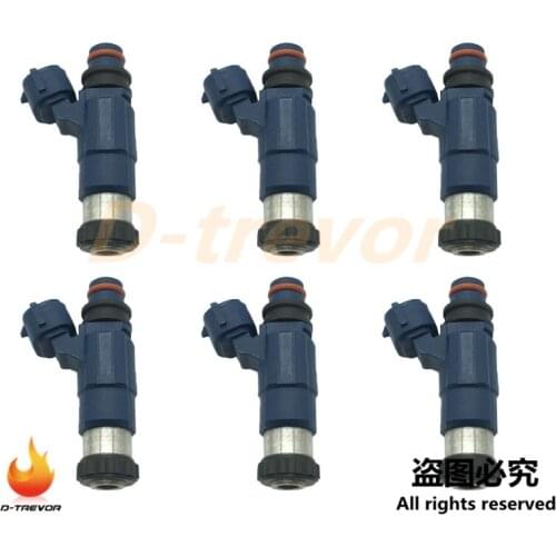 6PCS OEM CDH210N fuel injector Nozzle For MITSUBISHI DIAMANTE F31A F41A 6G73 0280155736 MD317101 MD325455