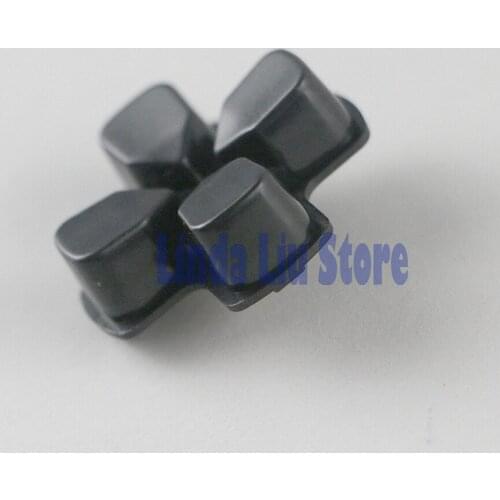 ChengChengDianWan black Button Key for PS4 Directional Handle Cross button Keys For PS4 Controller 2pcs/lot