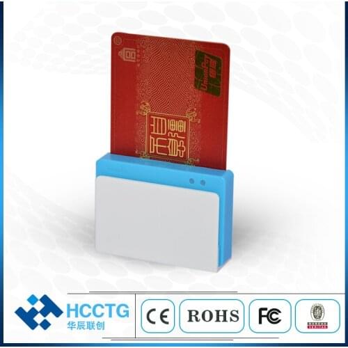 Mobile Bluetooth Smart EMV Magnetic Chip Card Reader NFC+IC+MSR in One Machine POS In Access Control MPR100