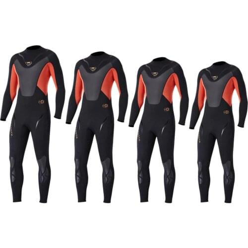 3mm Neoprene Diving Wetsuit Full Body Suit Long Sleeve UV Protection Rash Guard Swimwear For Surfing Diving Free Dive Wetsuit