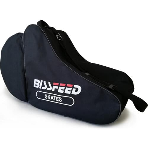 2018 NEW 1 Piece Triangle Roller Skate Bag Portable Carry Shoulder Strap Nylon Portable Bag Case Black For Adult Children