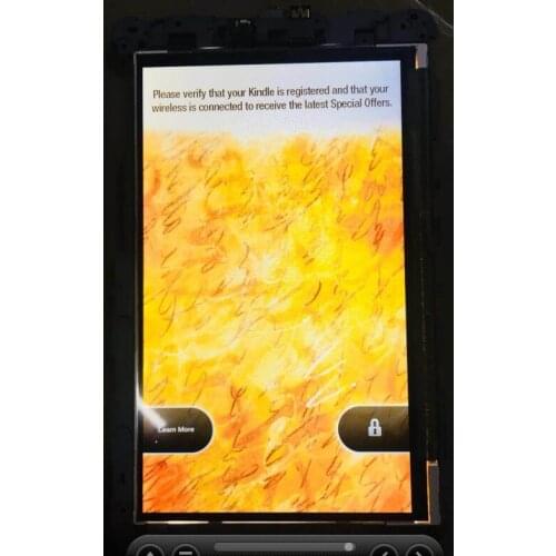 Original free shipping original LD070WS2 SL07 7'' inch flat screen LCD screen touch screen