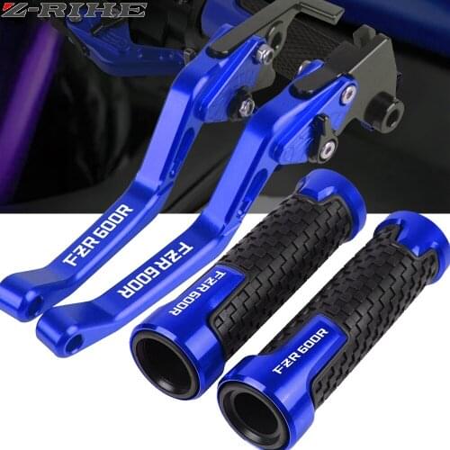 Motorcycle CNC Brake Clutch Levers Motorcycle Grips Handle Grips For YAMAHA FZR 600R FZR600 FZR 600 R FZR600R 1989-1993 1992