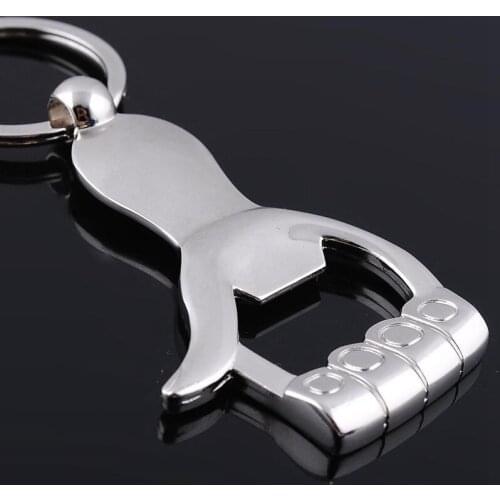 Zinc Alloy Thumb and Palm bottle opener Keychain Key rings Men Jewelry Key chains Car Key accessories Gift for friends 1pcs