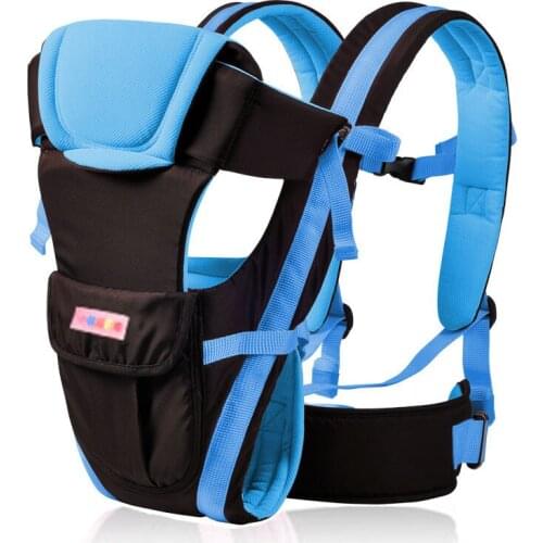 0-30 Months Breathable Front Facing Baby Carrier 4 in 1 Infant Comfortable Sling Backpack Pouch Wrap Baby Kangaroo