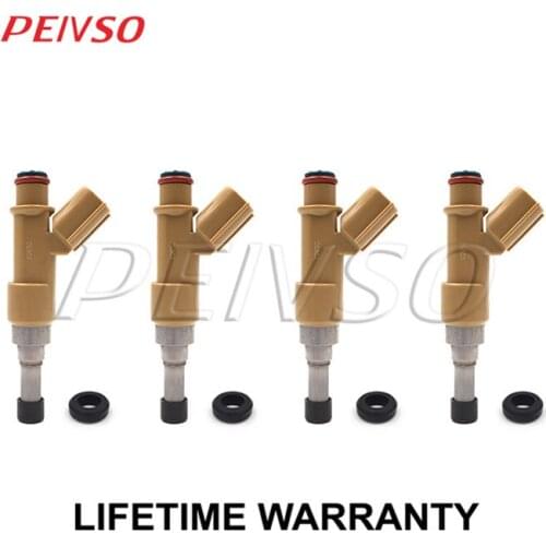 4x 23250-0C090 23209-0C090 fuel injector for Toyota tundra 02-14
