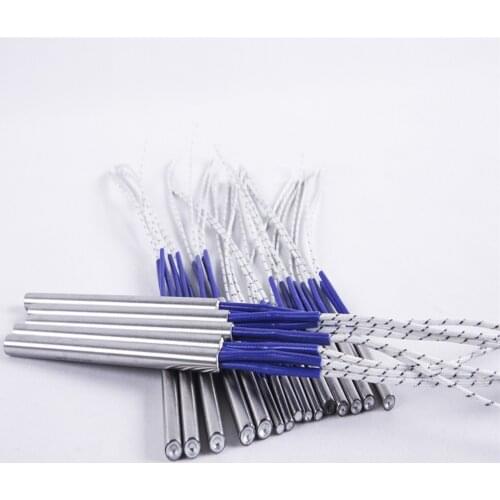 6x60mm 120W 220V Electric Heating Tube Element Cartridge Heater Temperature control electric heating tube 220V AC