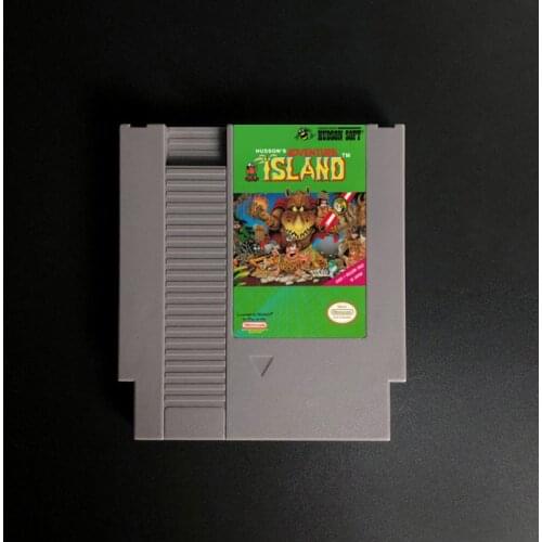 Hudsons Adventure Island - 72 pins 8bit Game Cartridge