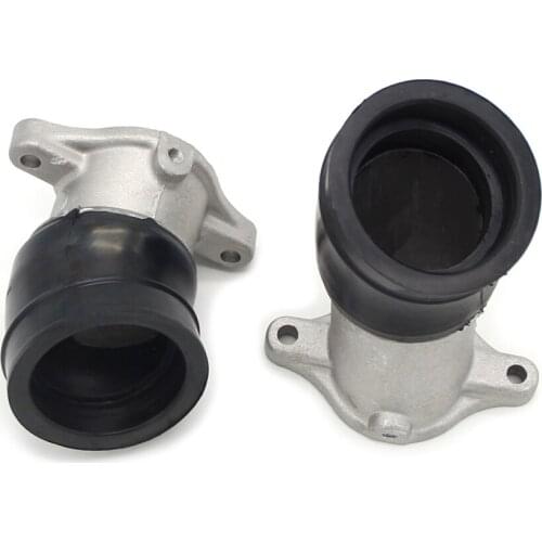 Motorcycle Carburetor Manifold Interface Intake Pipe Adapter Insulator Connector Glue For Honda CX500 CX500C Custom