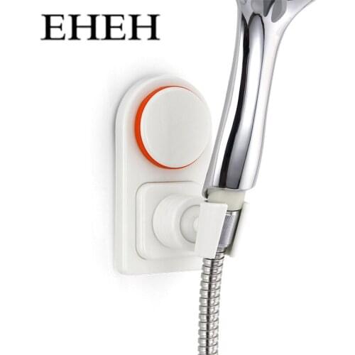 EHEH High Quality ABS Shower Holder Home Bathroom Suction Cup Shower Bracket Adjustable Angle Shower Head Holder