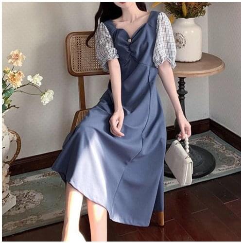 Модные платья в клетку LANJING China At AliExpress