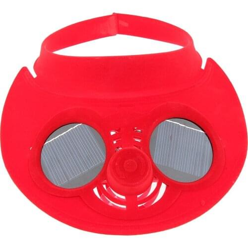 Solar Powered Fan Cap Summer Outdoor Empty Top Cap With Solar Cooler for Camping Hiking Fishing