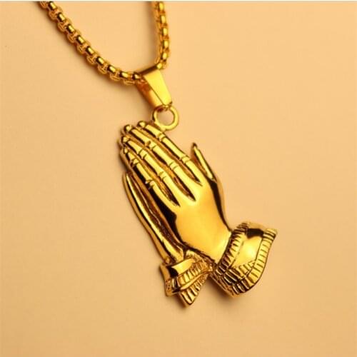 Man Chokers Jewelery Wholesale Hip Hop Rock Bergamot Necklace Pendant For Men Male Goth Gold Silver Color Stainless Steel Chain