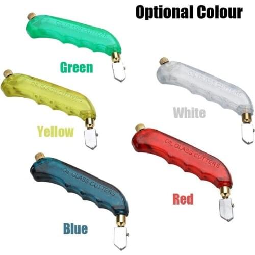 NEW 1PC Professional Oil Filled Tungsten Carbide Bottle Glass Cutter Cutting Wheel Diamond Roller Glass Cutter Head Hand Tools