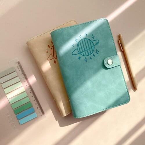 2021 New Girl Heart Loose-leaf Hand Book Set Notebook Cute Original Ins Wind Small Fresh Hand Book journal weekly planner