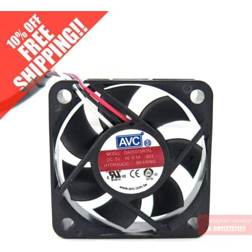 New AVC 50155 cm 5CM ultra quiet USB fan 5V voltage