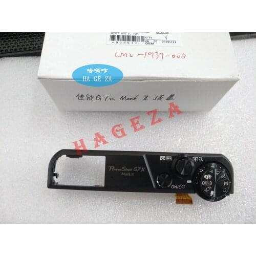 New Original G7X mark II top cover for Canon G7x mark 2 top shell button CM2-1937-000 Camera Repair Parts