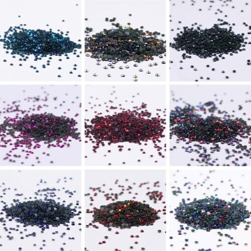 Prajna 1440PCS Glitter Crystal AB Rhinestones Hotfix FlatBack Strass Sewing&Fabric Garment Nail Arts Rhinestones Decoration DIY