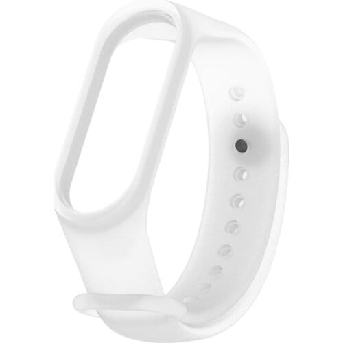 Strap For Xiaomi Mi Band 6 5 Silicone Wristband Bracelet Replacement For Xiaomi Band 5 Miband 6 5 Wrist Solid Color TPU Strap