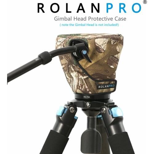 ROLANPRO Tripod Cloud Terrace Protective cover For SIRUI VH-15 hydraulic gimbal camouflage protective cover VH-15 cover