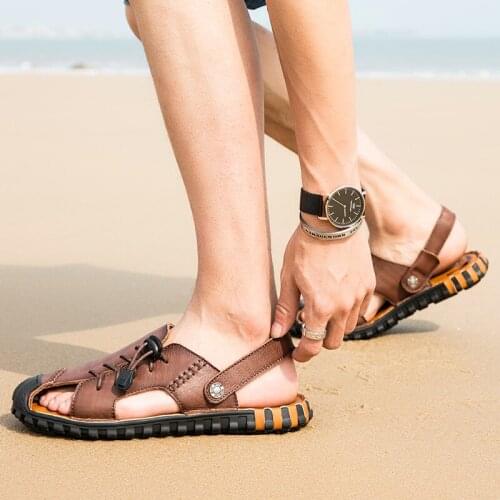 Sandale Homme Ete Summer Slippers Men Man Beach Flip Flops Sandals Male Shoes Zomerschoenen Heren Zapatos De Verano Para Hombre