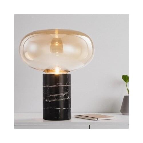 Nordic europe crystal led glass ball abajur de mesa candeeiro de mesa masa lambas living room lamp bedside lamp