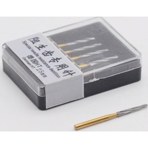 Tooth Extraction Burs Dental Material High Speed 5Pcs/Box Drills Zekrya For Dentiistry Clinic