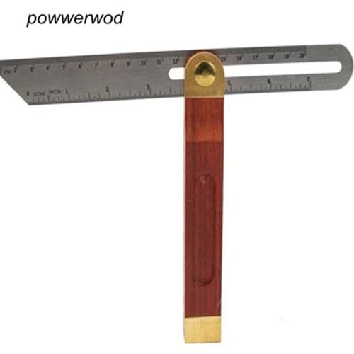 1Pcs Activity Angle Ruler Square Activities Square Woodworking Angle Ruler Combination Square Protractor Measuring Tool