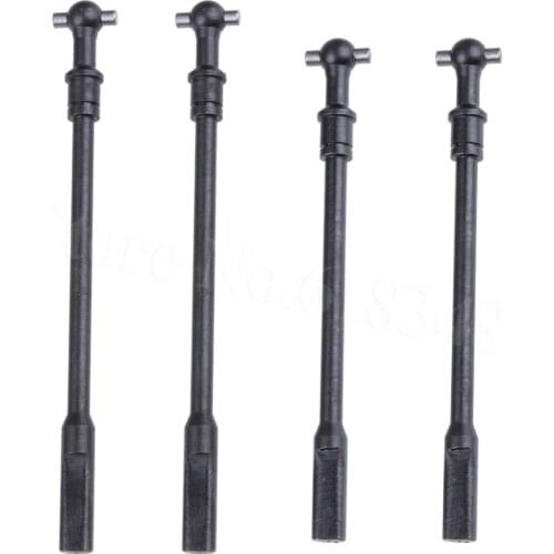 4 Pieces Metal Drive Shaft (L/R) HSP 18007 18008 For 94180 94180T2 1/10 Rock Crawler Pangolin Truck