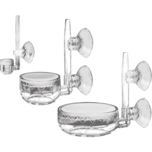 Grass Fish Tank CO2 System Bubble Diffuser Air Refiner Arcylic Tube with Suction Air Stone Disk Oxygen Diffuser Good