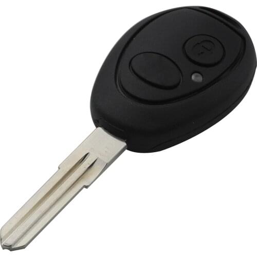 Bilchave 2 Buttons Remote Car Key Shell Fob For Land Rover Sport LR3 Discovery Key Case Cover With Uncut Blade Replacement
