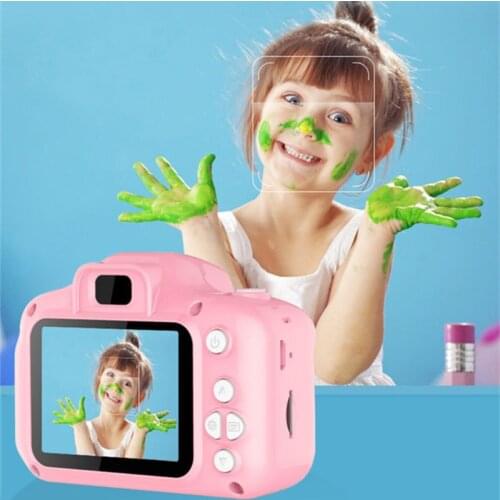F19E Kids Camera Digital Video Camera Best Gift for Kids, Mini Children Camera Toys