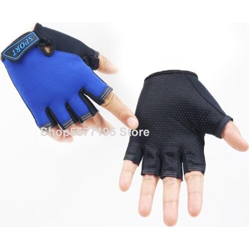 Sport Gloves For Kids Semi-finger Children Mittens Boys Girls fingerless Cartoon Gloves for 5-13 Years Kid 2020 New