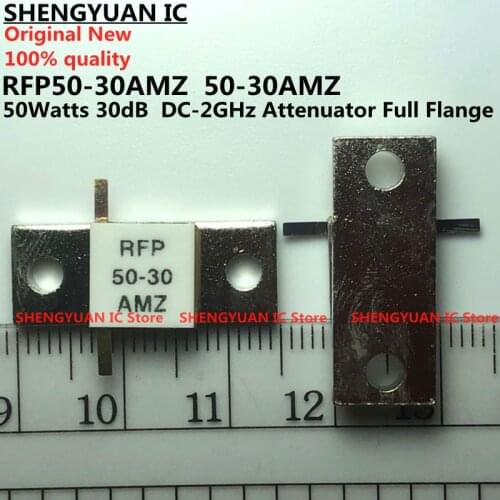 1pcs RFP50-30AMZ 50-30AMZ ATTENUATORS FLANGED RFR 50-30 50 Watts 30 dB DC-2GHz Attenuator Full Flange 50W30db 100% New original