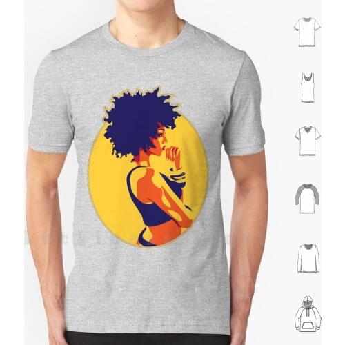 The Thinker T Shirt DIY Cotton Big Size S-6xl Africa African American Afro Black Brev87 Cool Ethnic Funky Graphicurb Hair