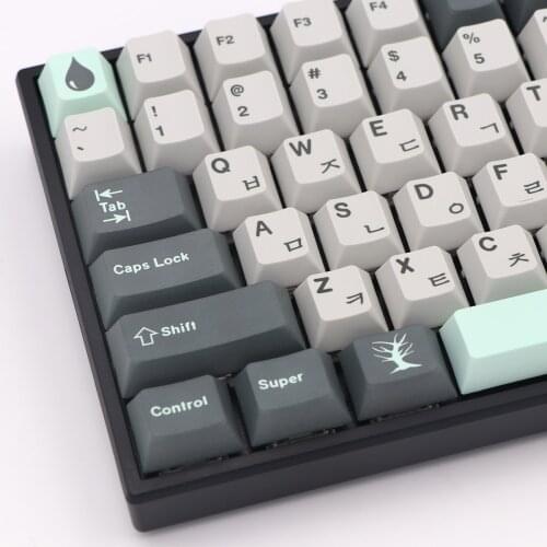 Keypro Rainy Day Theme Ethermal Dye Sublimation fonts PBT keycap For Wired USB mechanical keyboard 140keycaps Cherry Profile